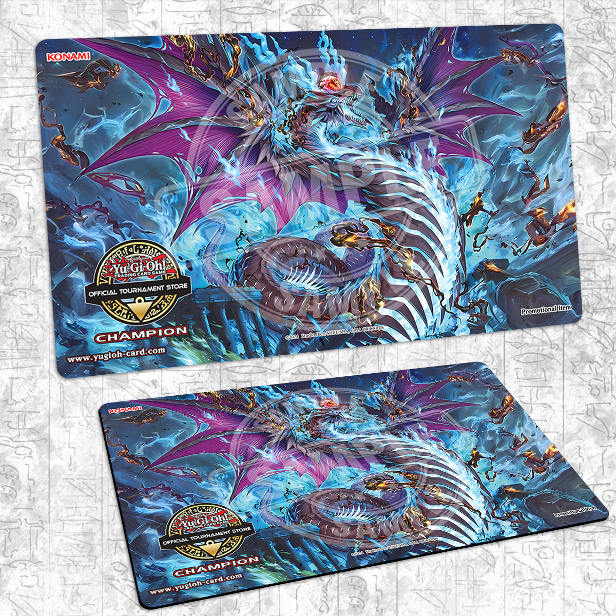 Snake-Eyes Flamberge Dragon | Custom Playmat