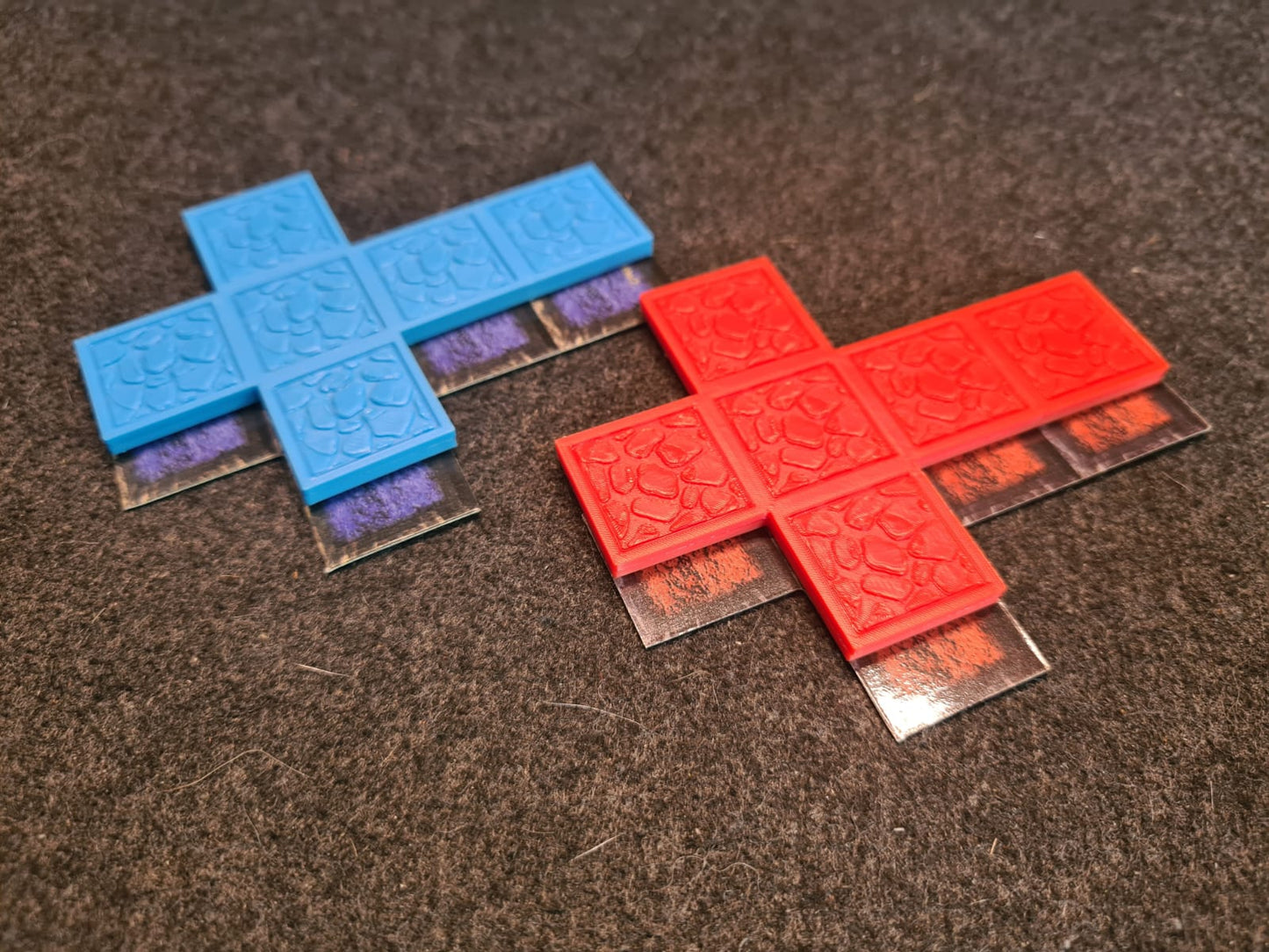 DDM Dungeon Piece Set | 2 Sided View | 3D Printed | Unpainted