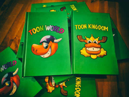 Toon World & Toon Kingdom Notebooks | Toon Bookmark Free