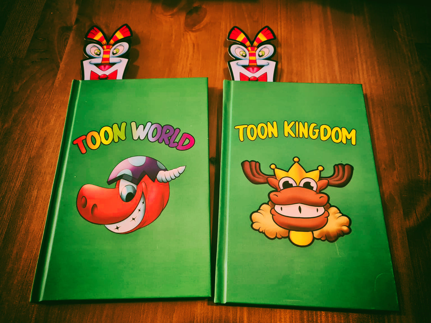 Toon World & Toon Kingdom Notebooks | Toon Bookmark Free