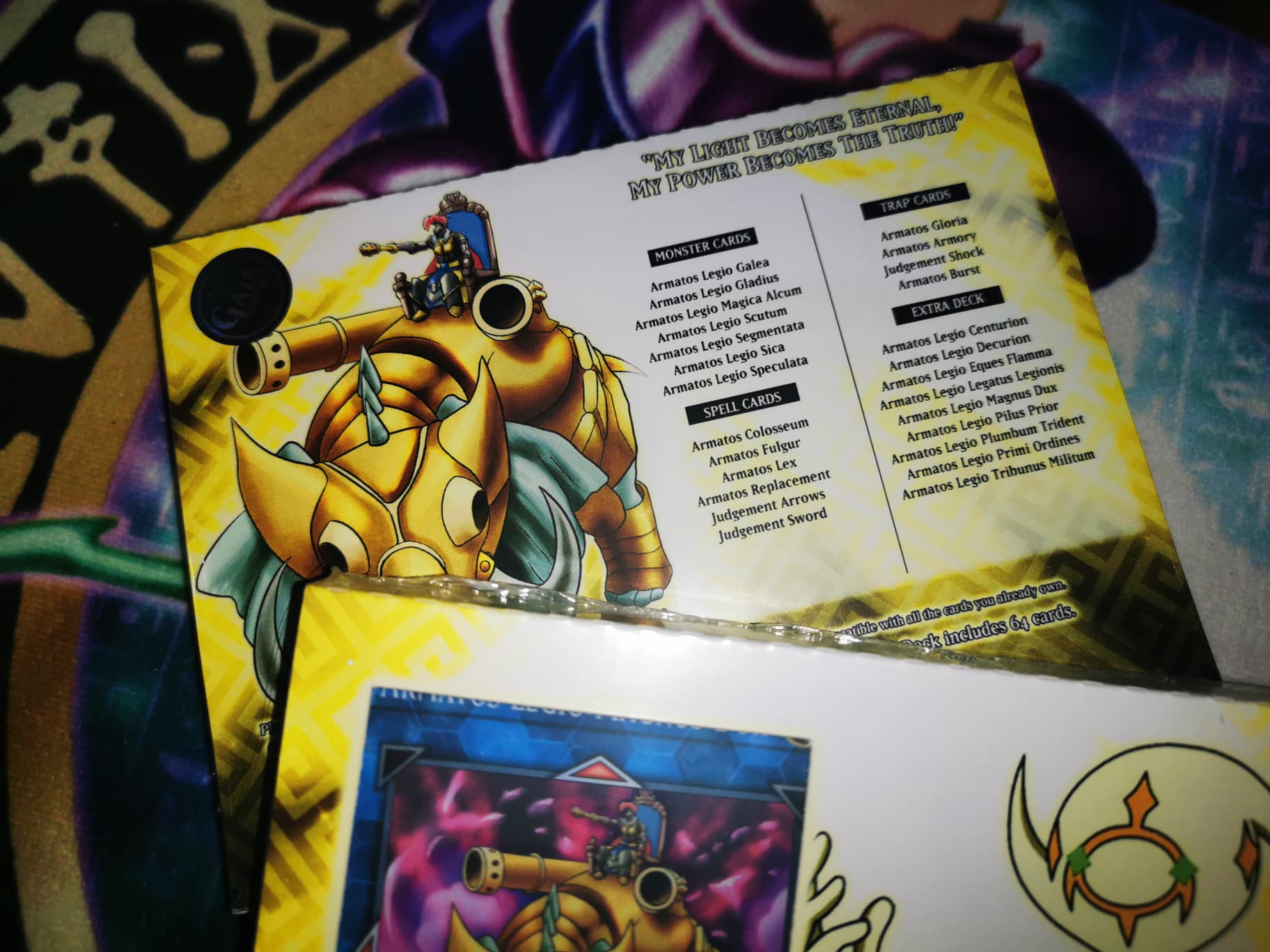 yugioh armatos legio deck Lightning - Celestial Legion
