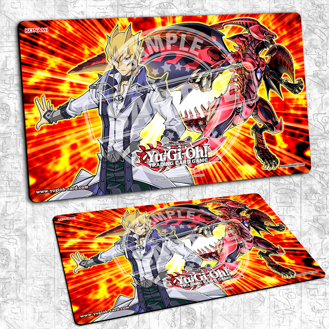 Jack Atlas x Red Nova Dragon | Custom Playmat – Gaia Oricards Shop