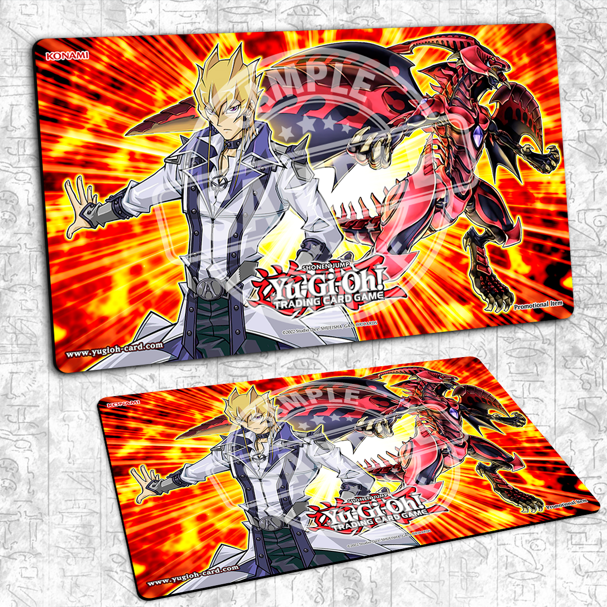 Jack Atlas x Red Nova Dragon | Custom Playmat