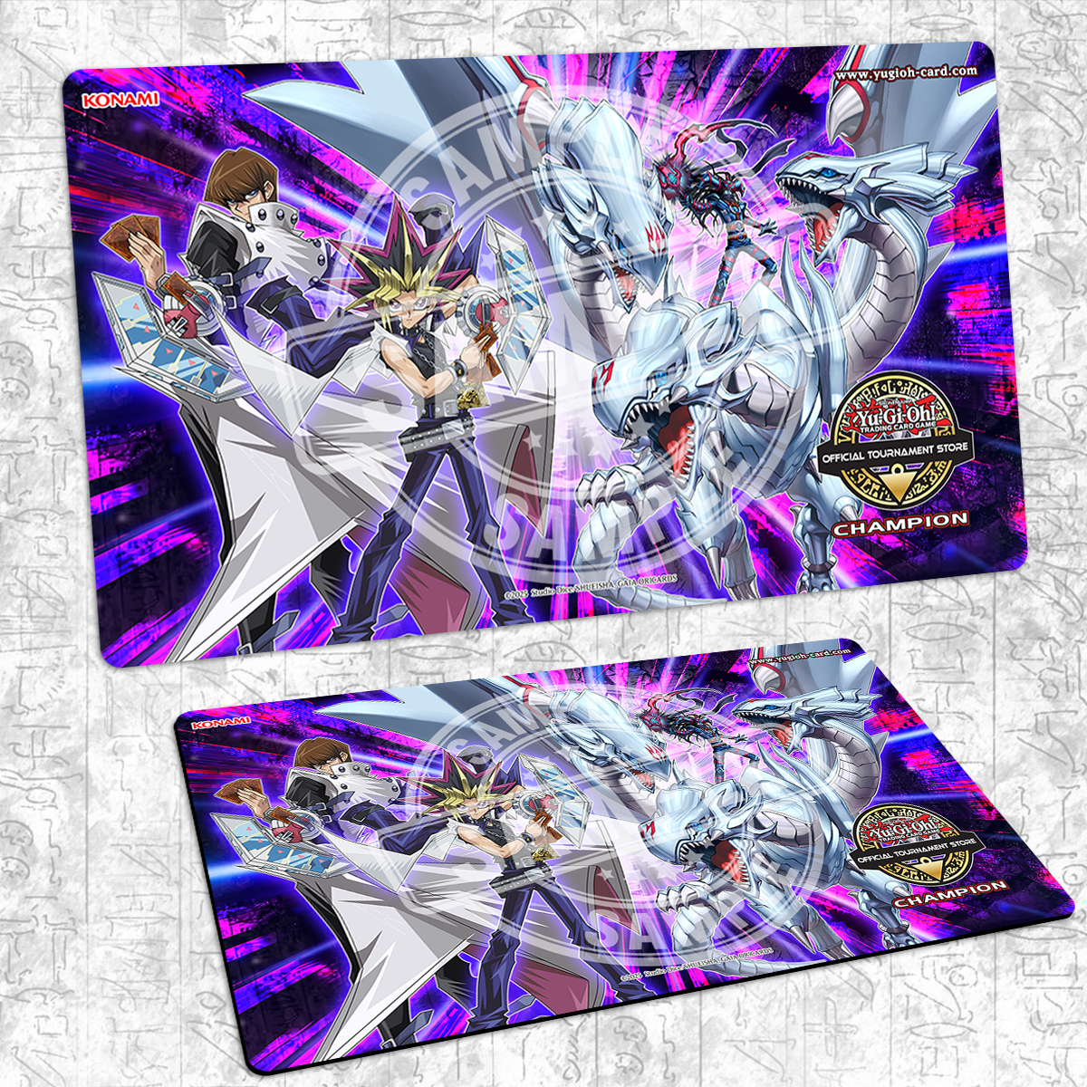 Master Magia x Yugi & Kaiba | Custom Playmat