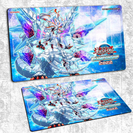 Mirrorjade the Iceblade Dragon | Custom Playmat