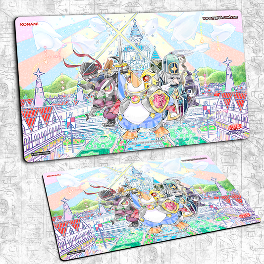 Royal Penguins Garden | Custom Playmat