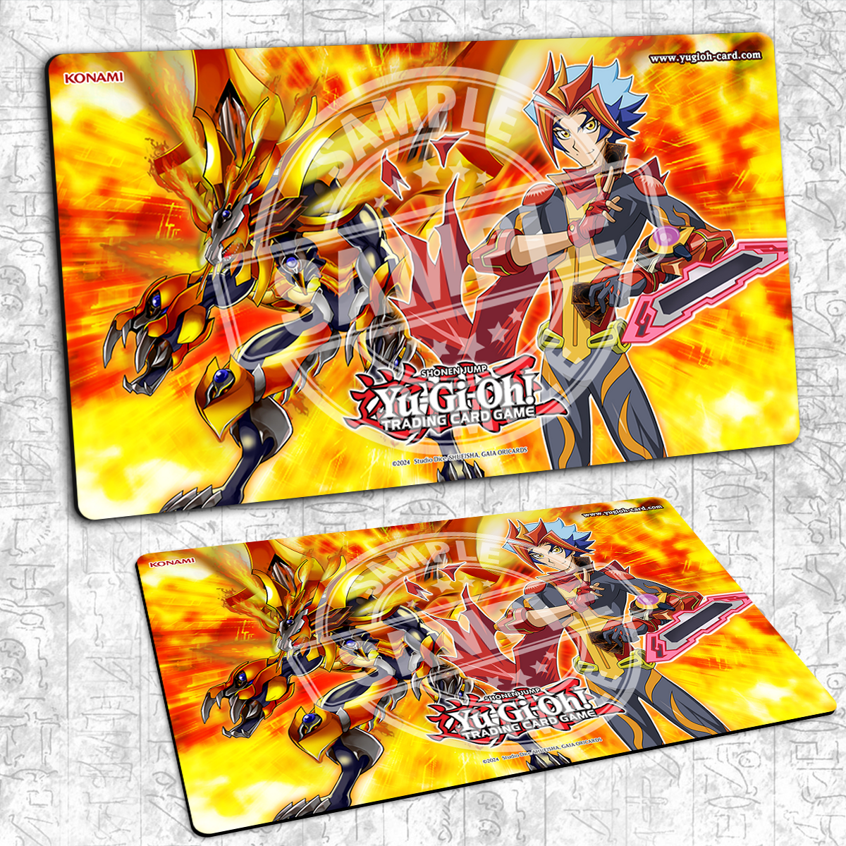 Soulburner x Salamangreat Heatleo | Custom Playmat