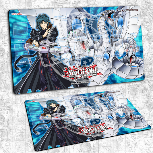 Zane x Cyber End Dragon | Custom Playmat