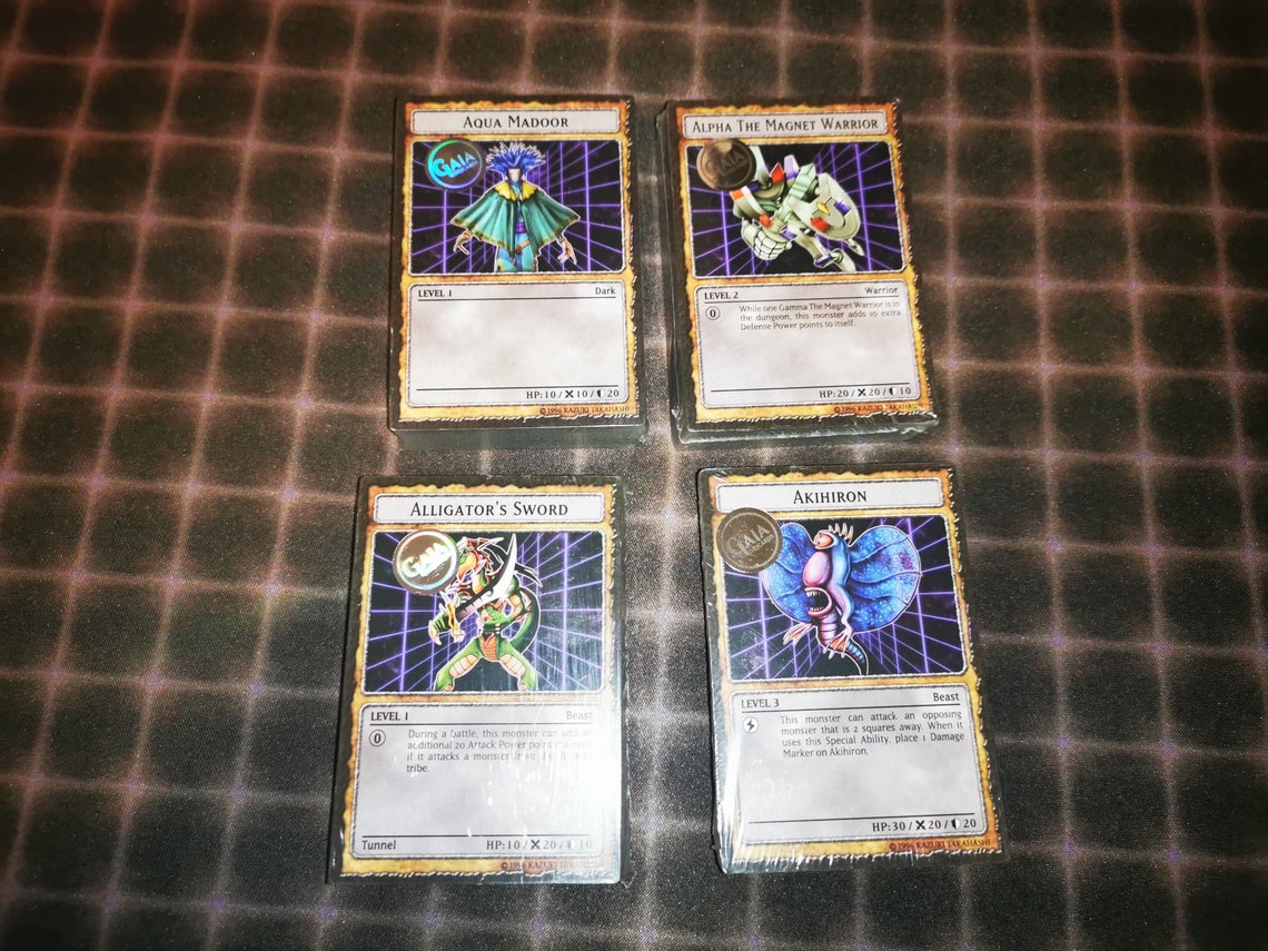 DDM Card Set | Yugi, Kaiba, Joey & Duke | Orica/Proxy